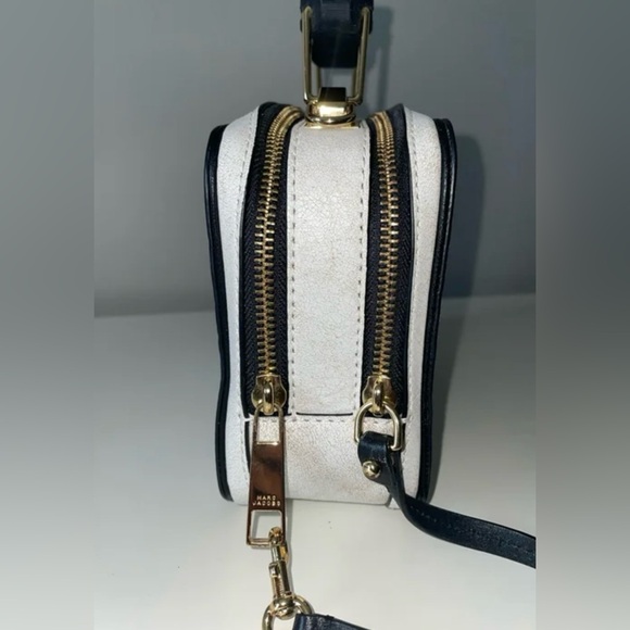 Marc Jacob Lunch Box Distressed white Cross Body Bag - Picture 4 of 10